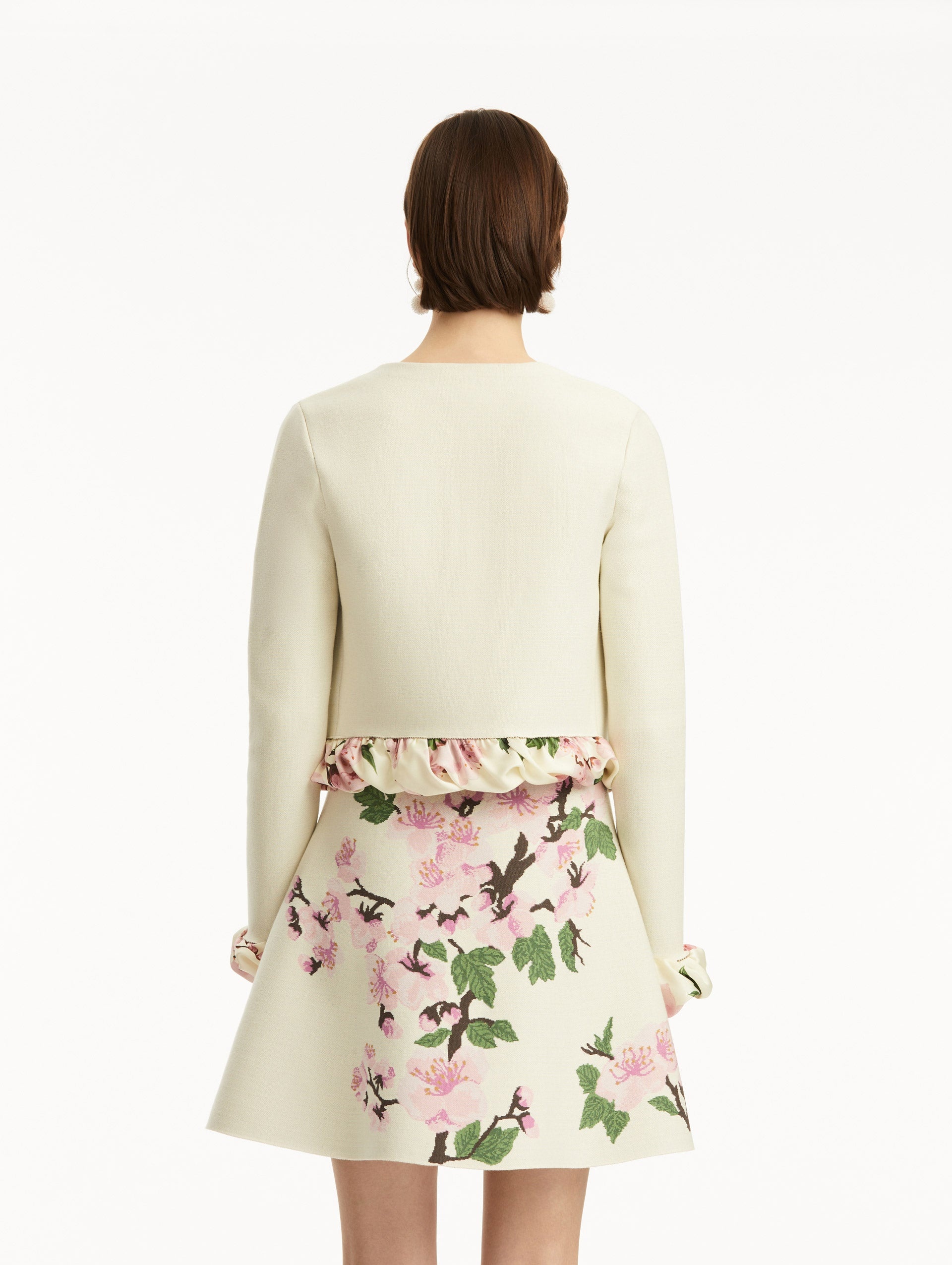 CHERRY BLOSSOM TWIST TRIM CARDIGAN - 4