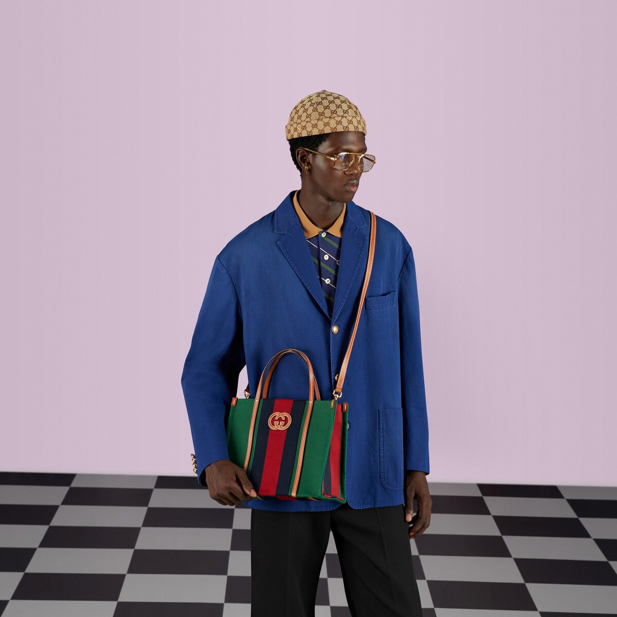 Small Interlocking G tote bag - 4