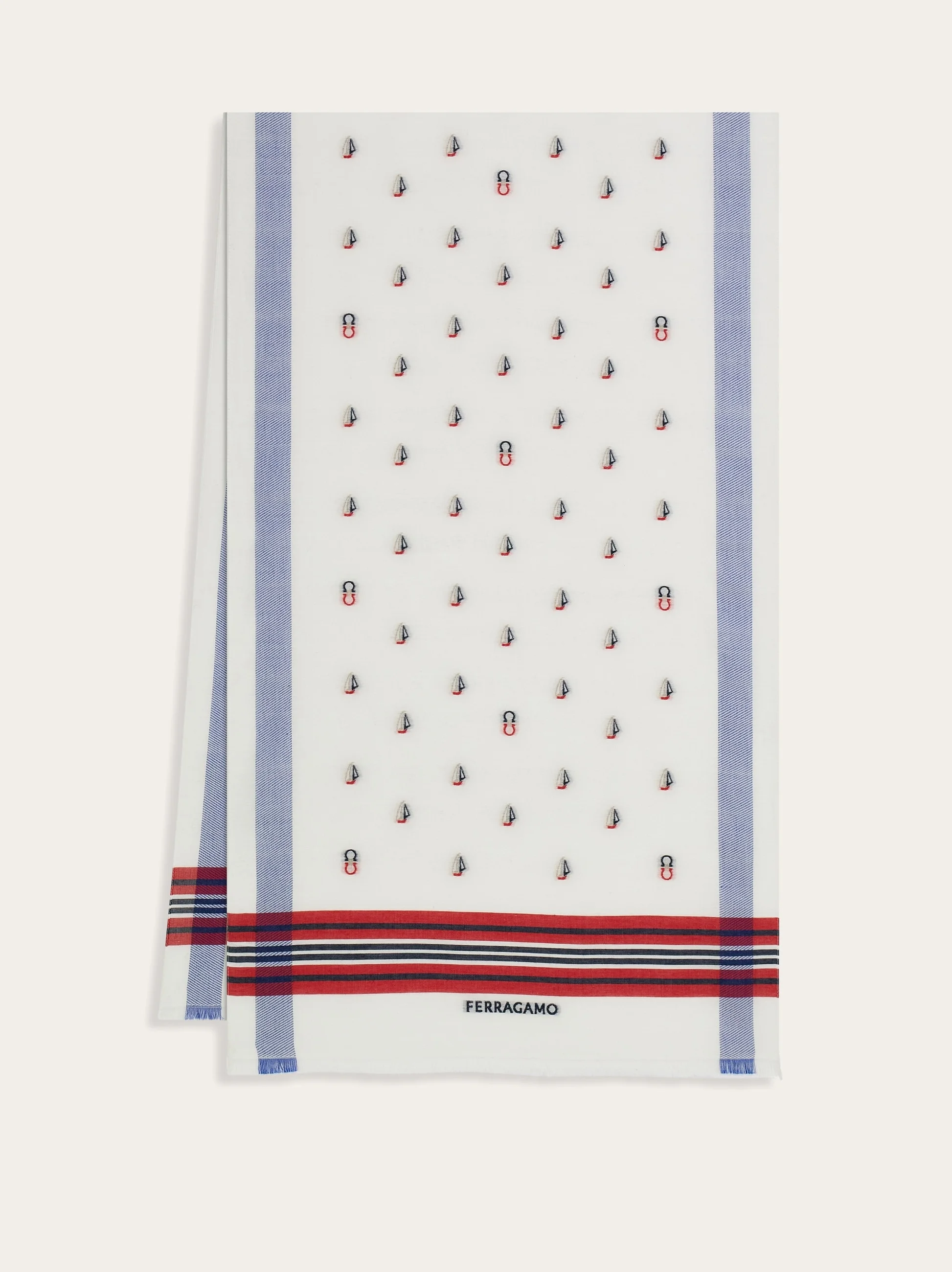 Jacquard scarf - 1