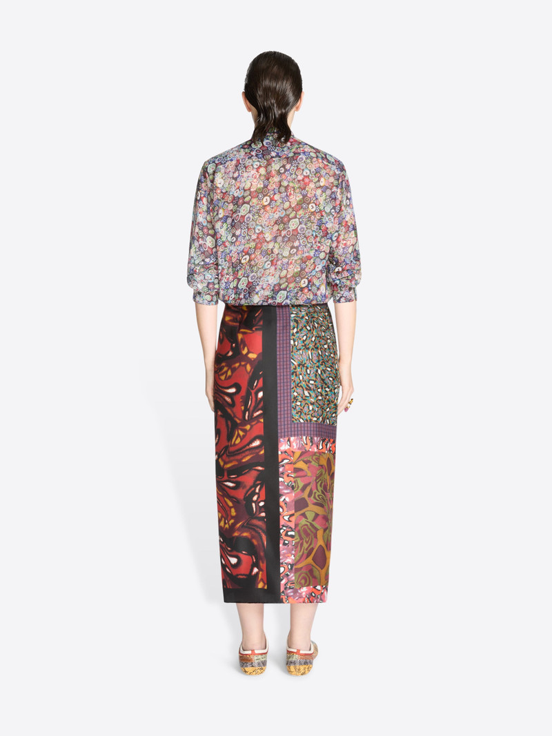 LONG WRAP SCARF-SKIRT 4
