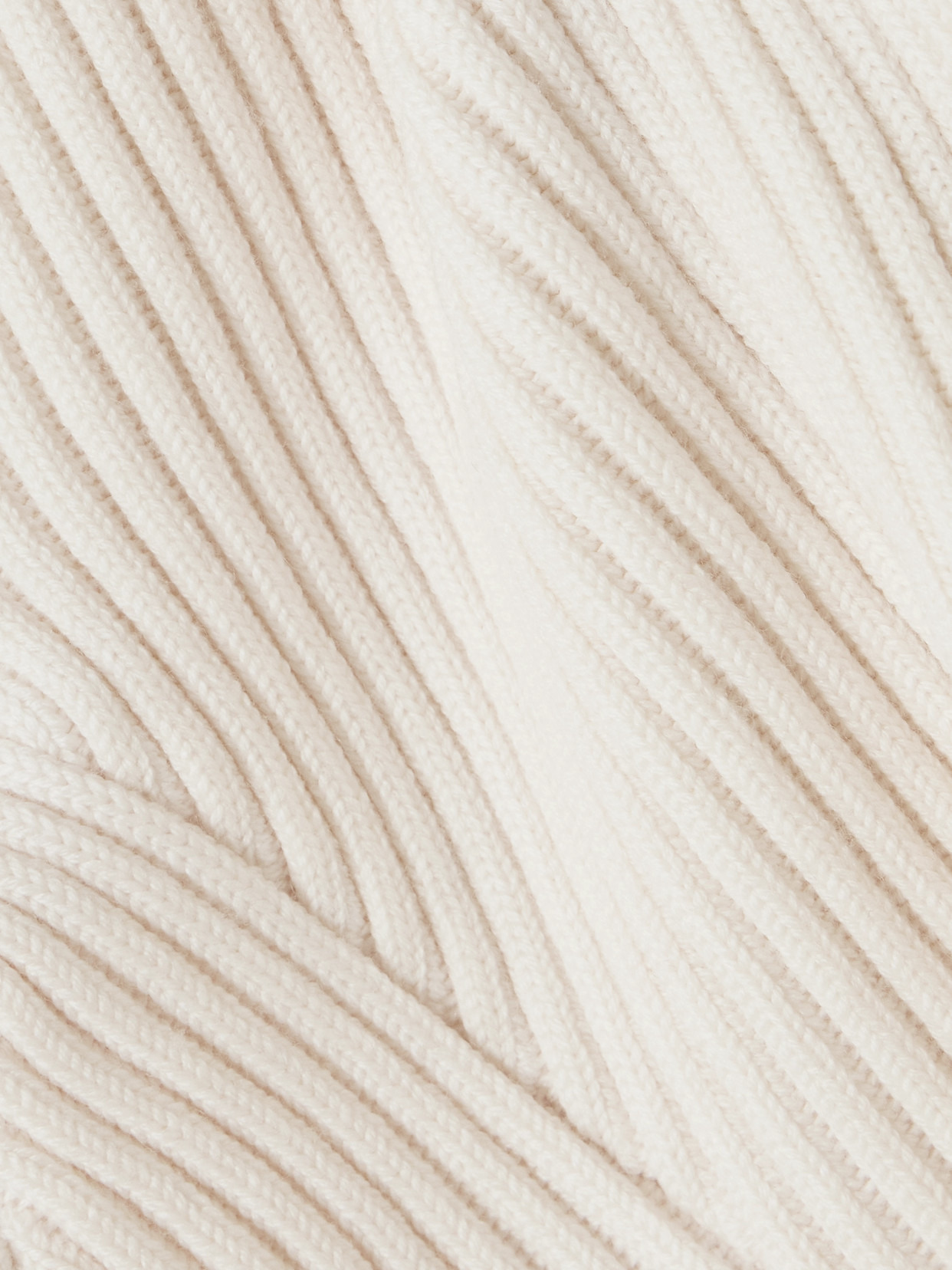 Paneled Ribbed Wool-blend Bustier Top - 4