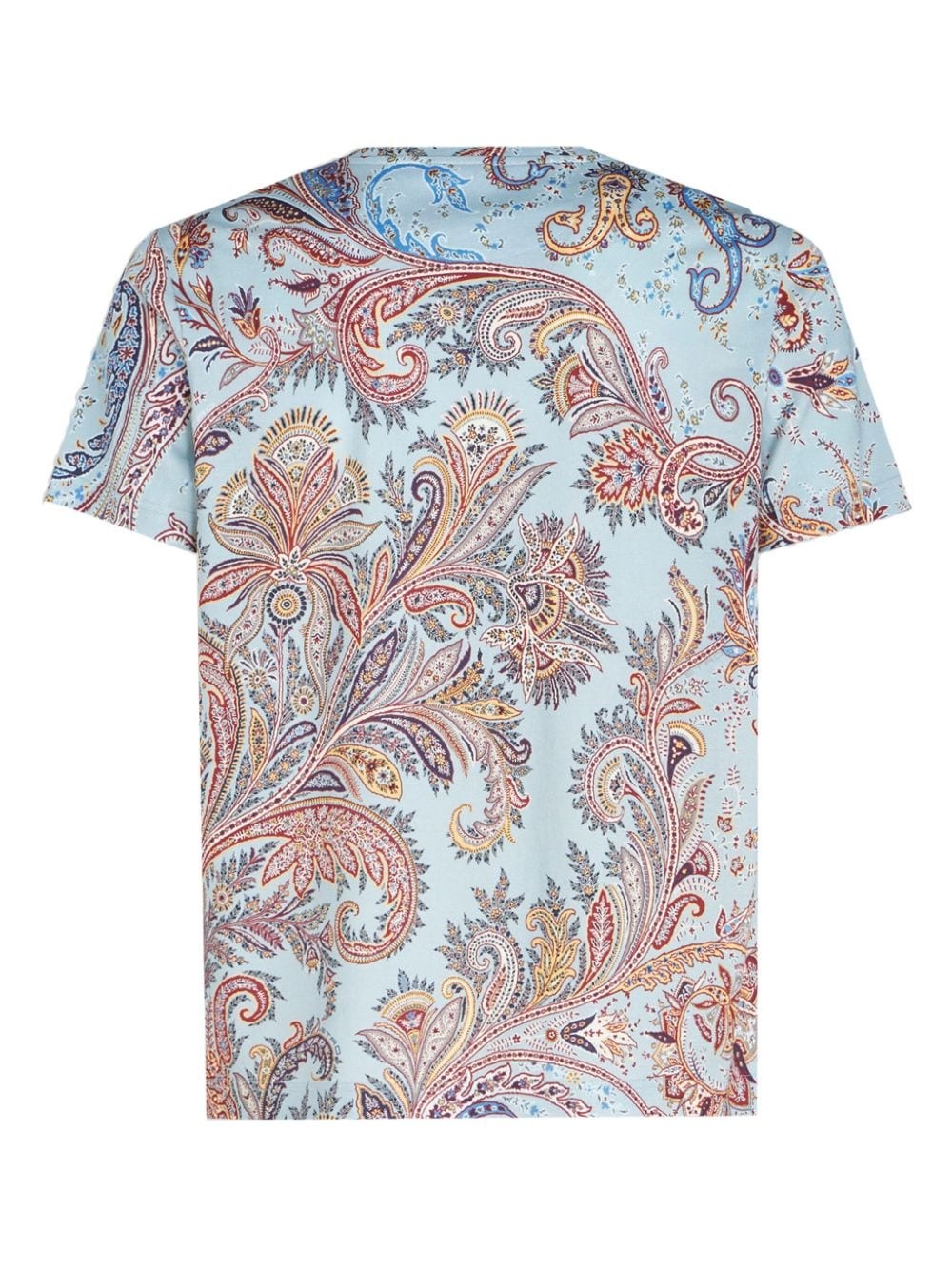 paisley-print cotton T-shirt - 6