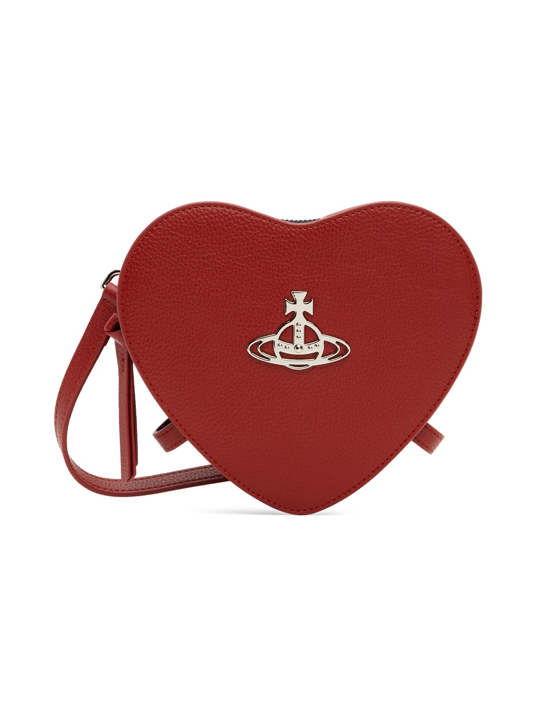 Red Louise Heart Crossbody Bag - 1