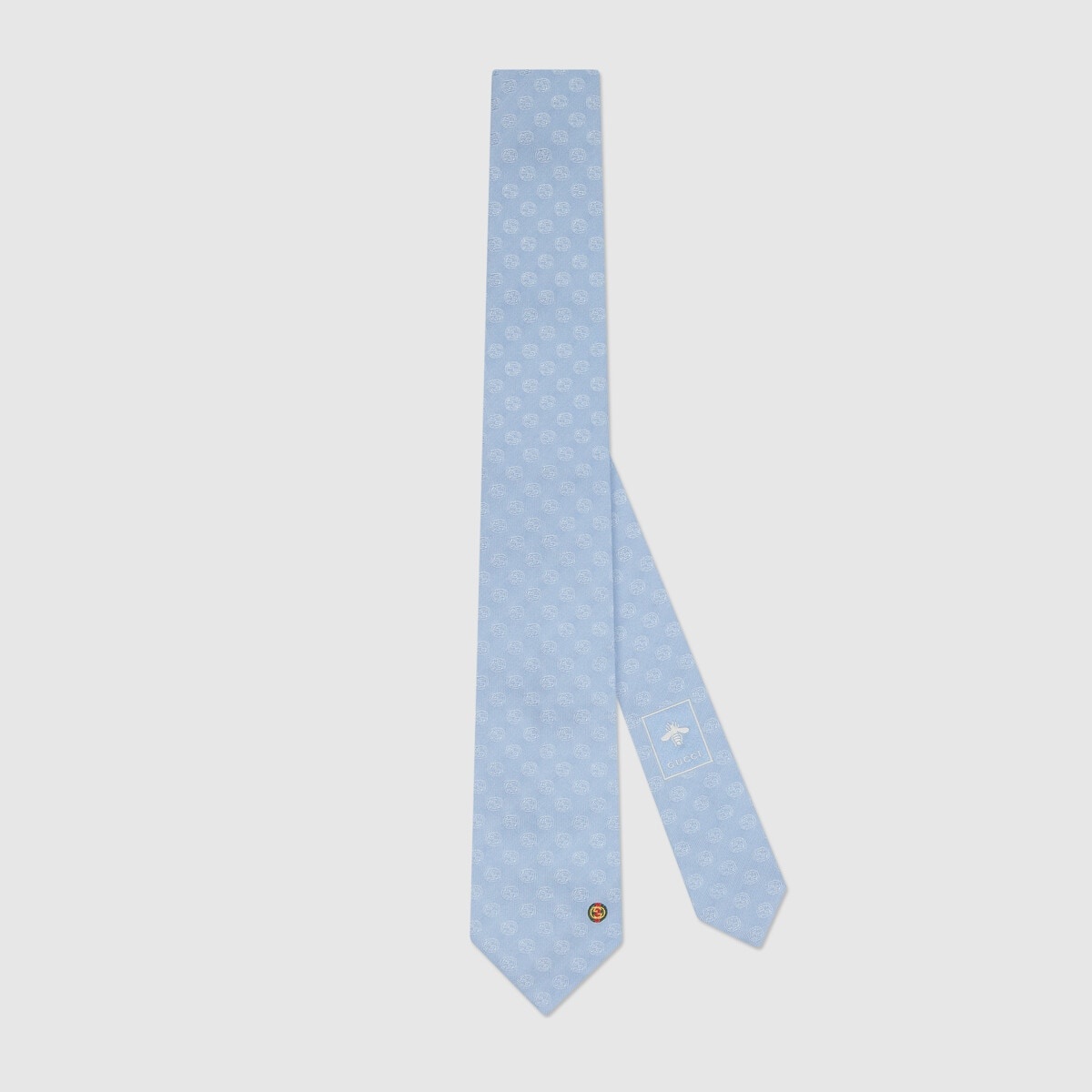 Interlocking G silk tie - 1