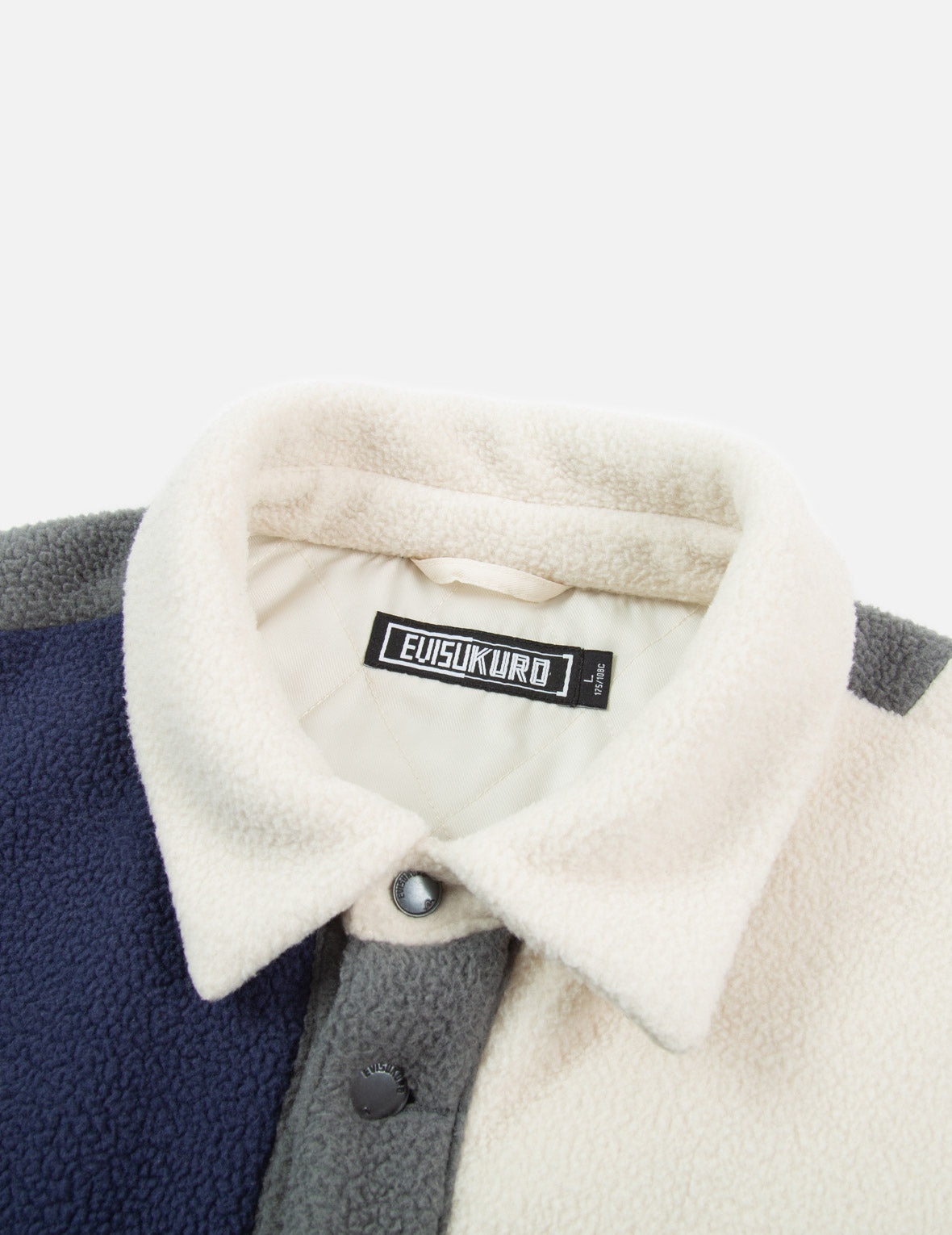 Colorblock Fleece Shirt Jacket - 7