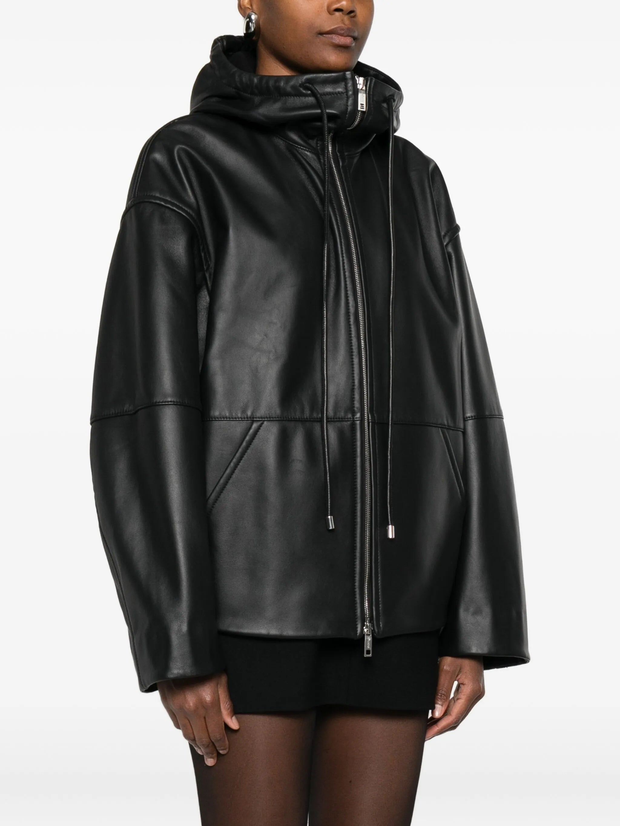 Sportmax Hooded Zip-up Jacket - 4