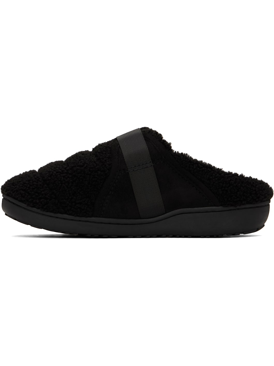 Black SUBU Edition Belt Line Slippers - 3