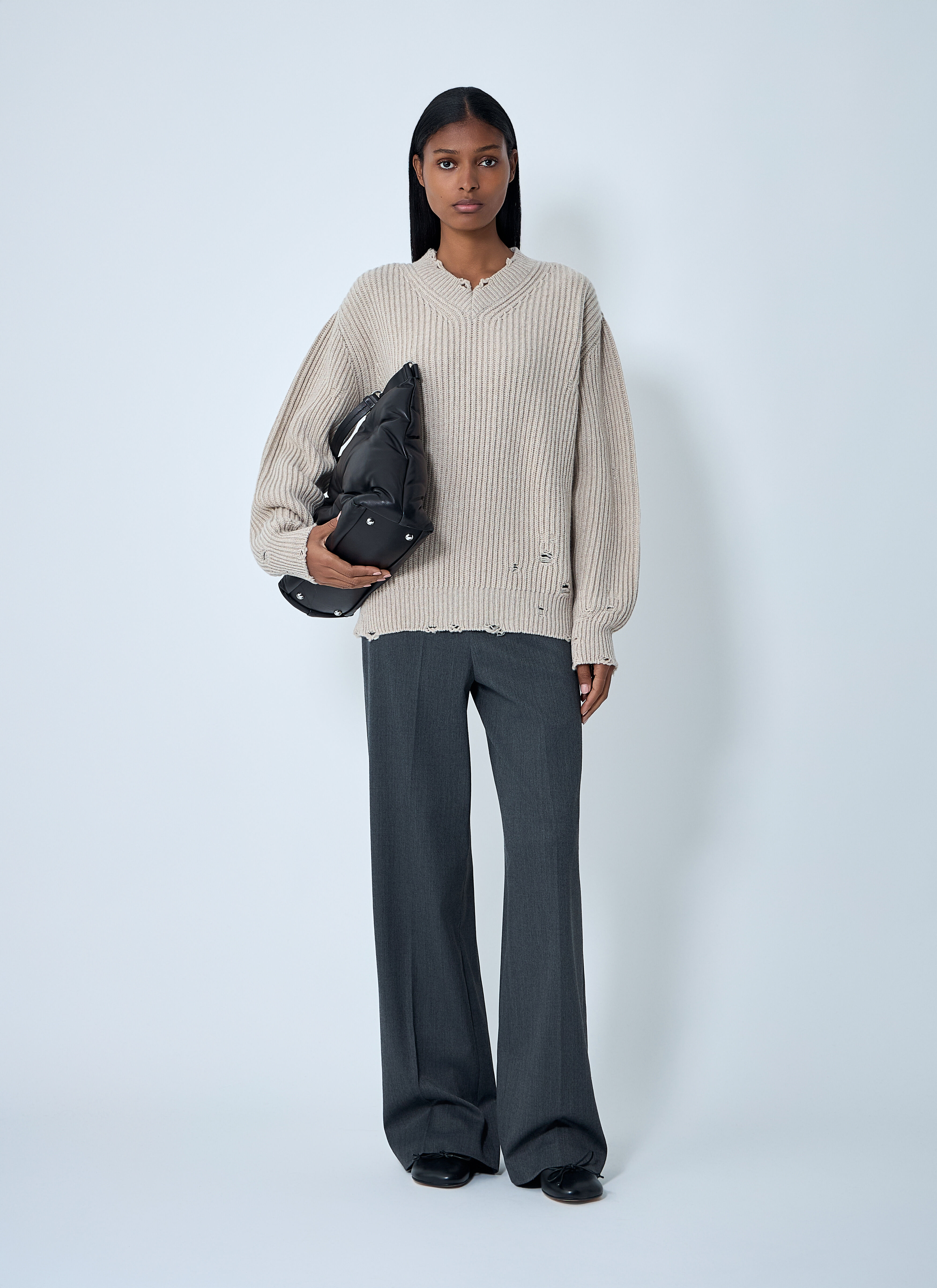 Distressed Sweater - 2