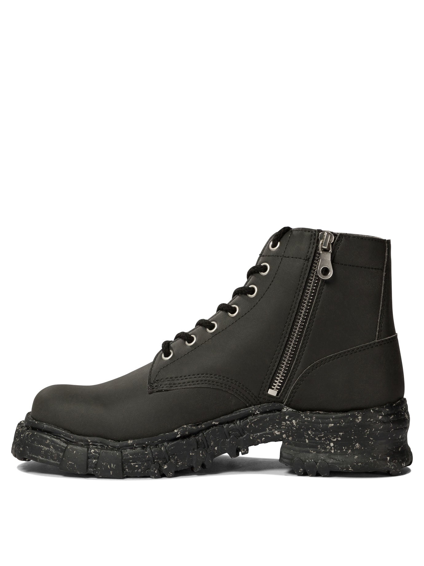 Maison Mihara Yasuhiro Vintage-like Combat Boots - 3