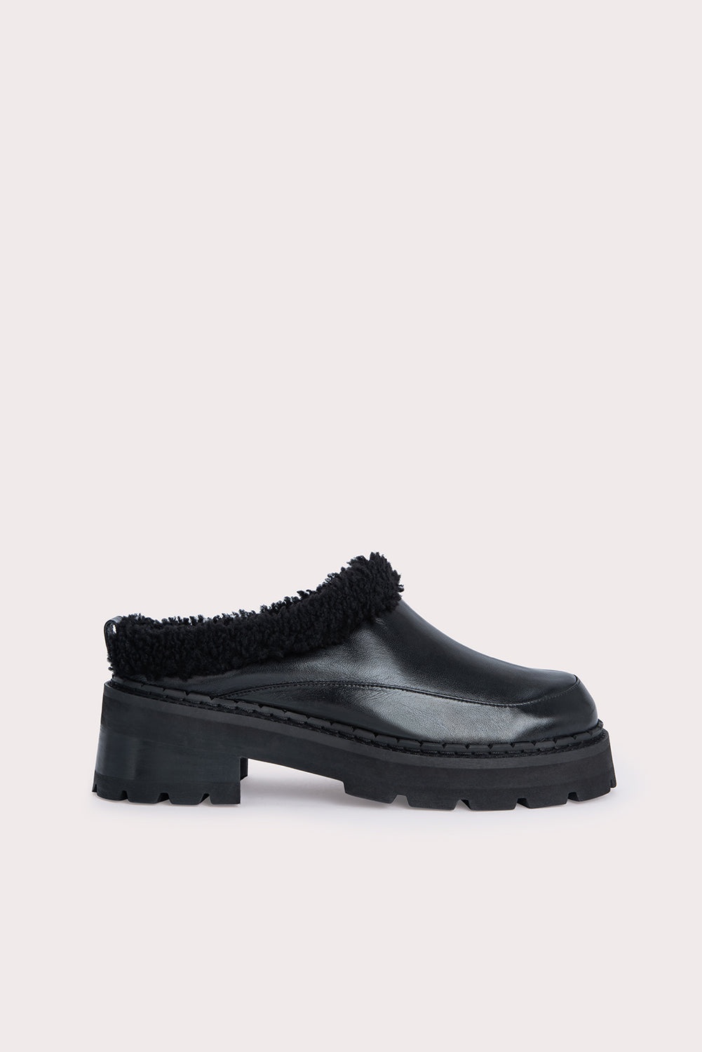 Reyna Black Shearling - 1