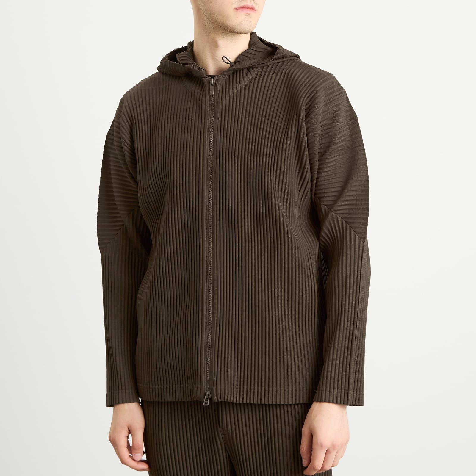 Homme Plissé Issey Miyake Pleated Zip Jacket - 5