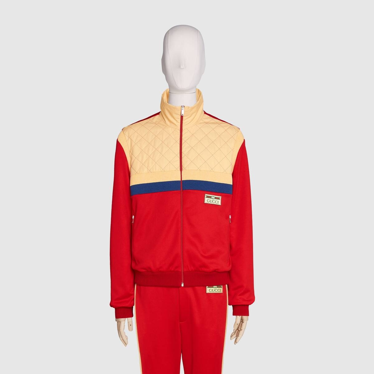 Technical jersey zip-up jacket - 3