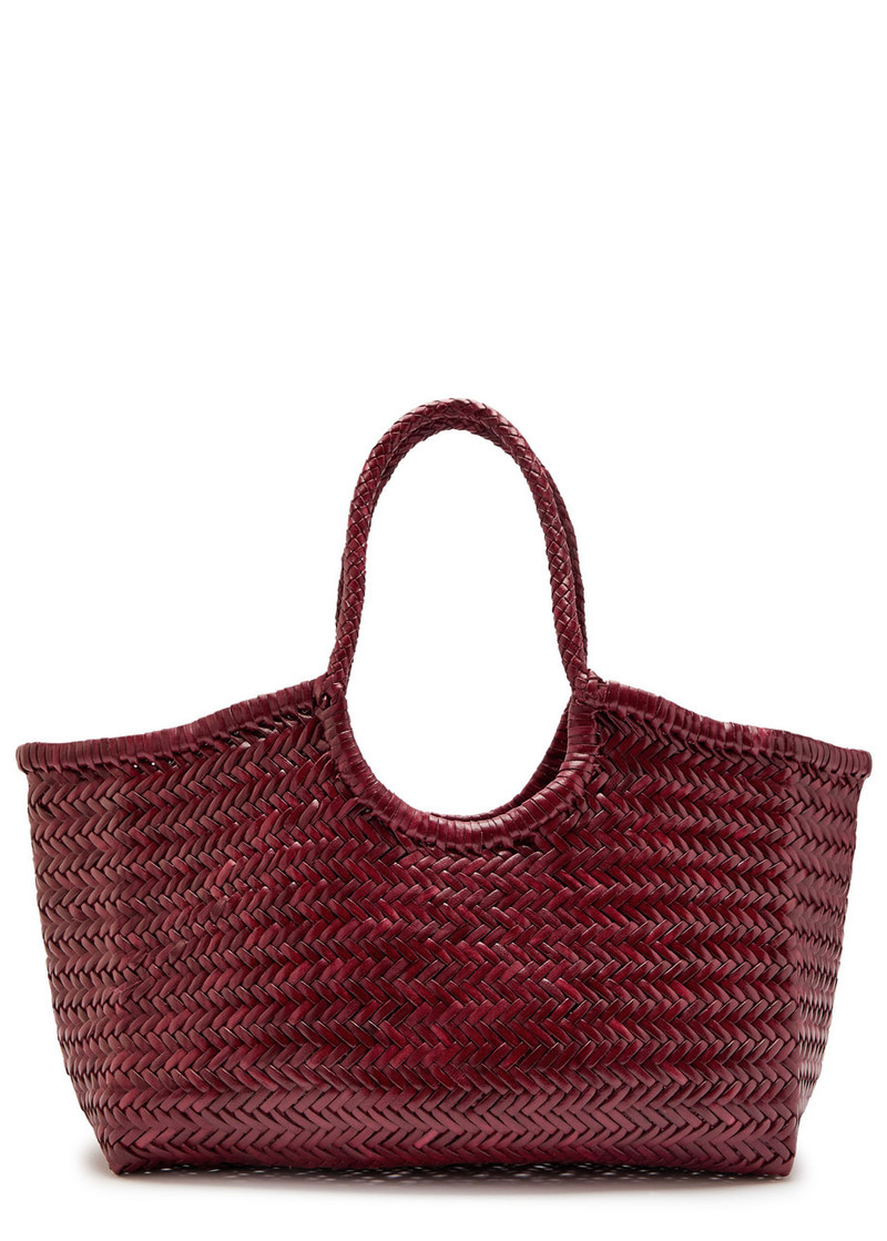 Dragon Diffusion Nantucket Big Woven Leather Tote bag 1