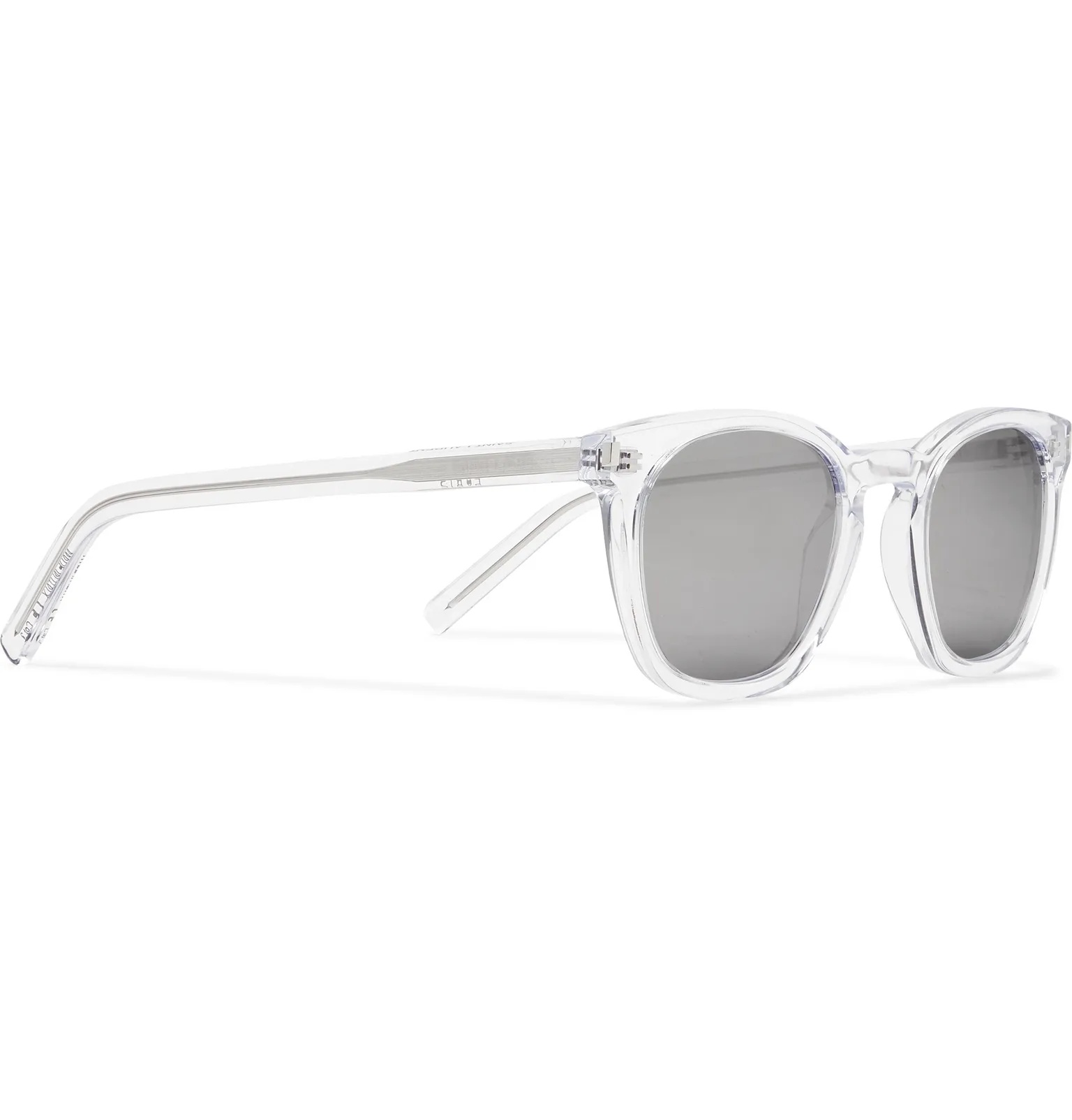 D-Frame Acetate and Silver-Tone Sunglasses - 2