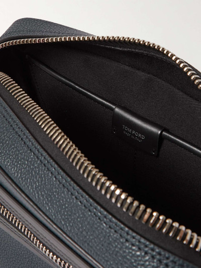TOM FORD Pebble-Grain Leather Wash Bag outlook