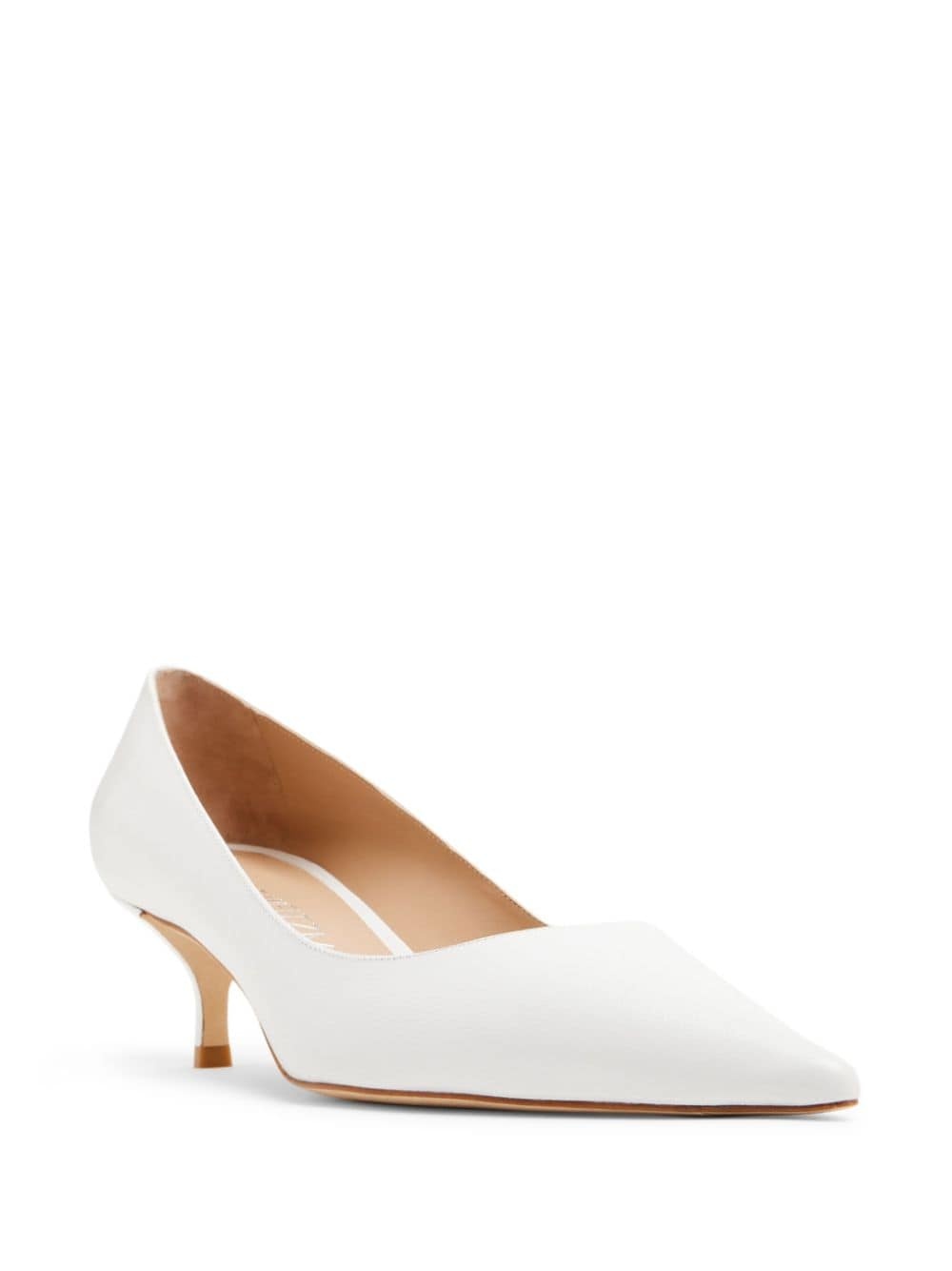 Stuart 50mm leather pumps - 2