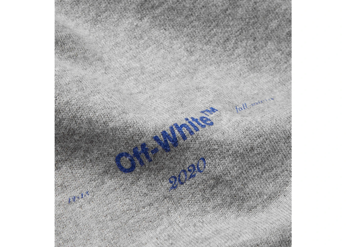 OFF-WHITE Acrylic Arrows S/S T-Shirt Grey/Blue - 2