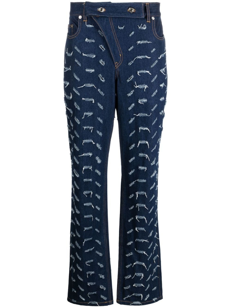 high-waist bootcut jeans 1
