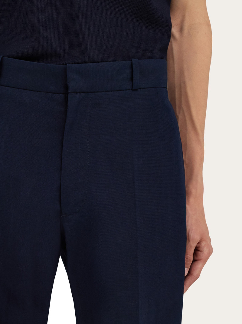 Cotton canvas pants 6