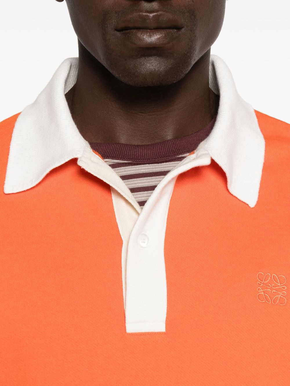 long-sleeve polo shirt - 4
