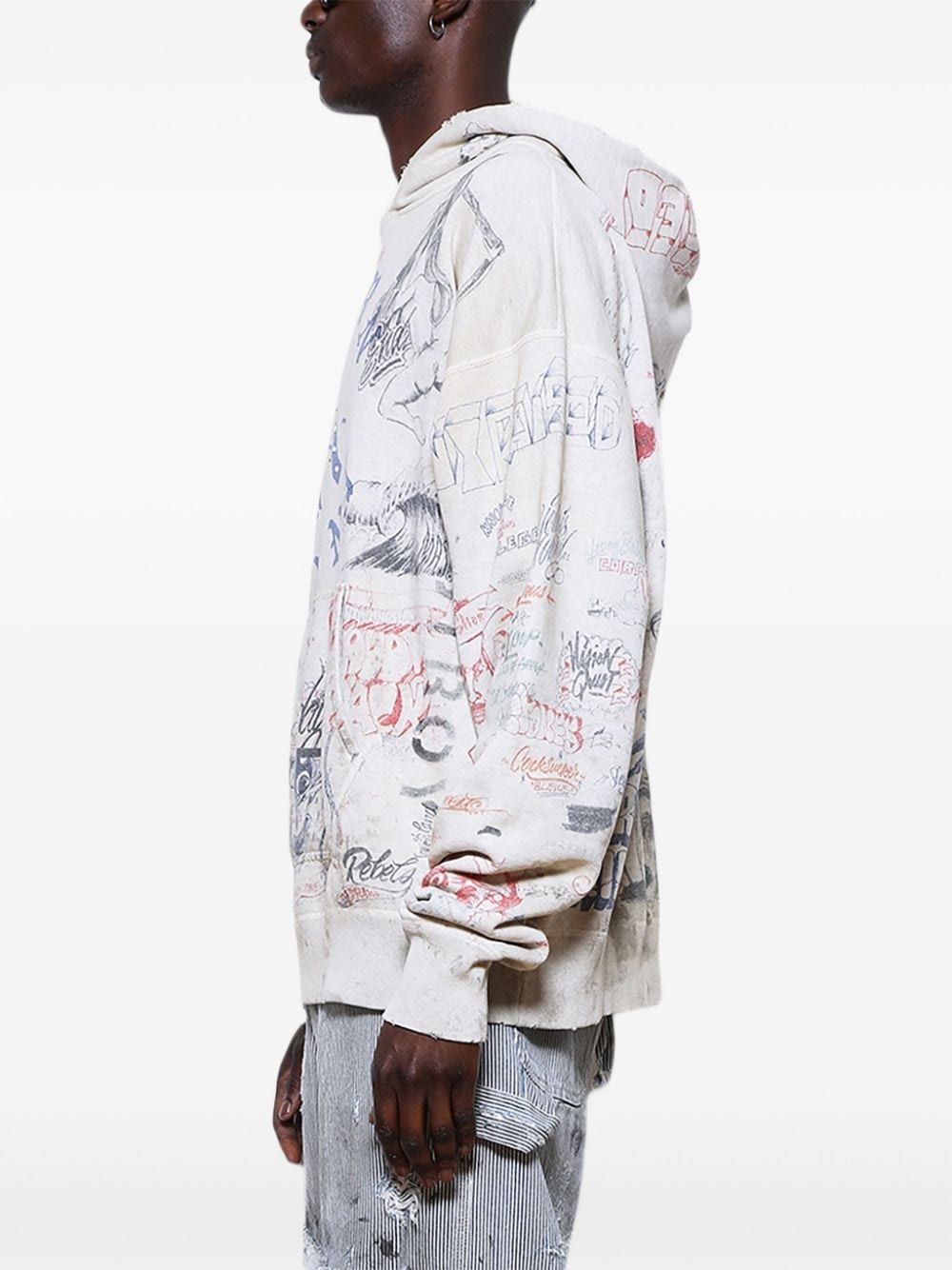 LA cotton hoodie - 4