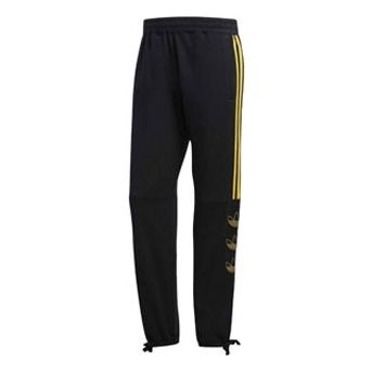 adidas originals FT Sweatpant Black/Yellow DZ9065 - 1