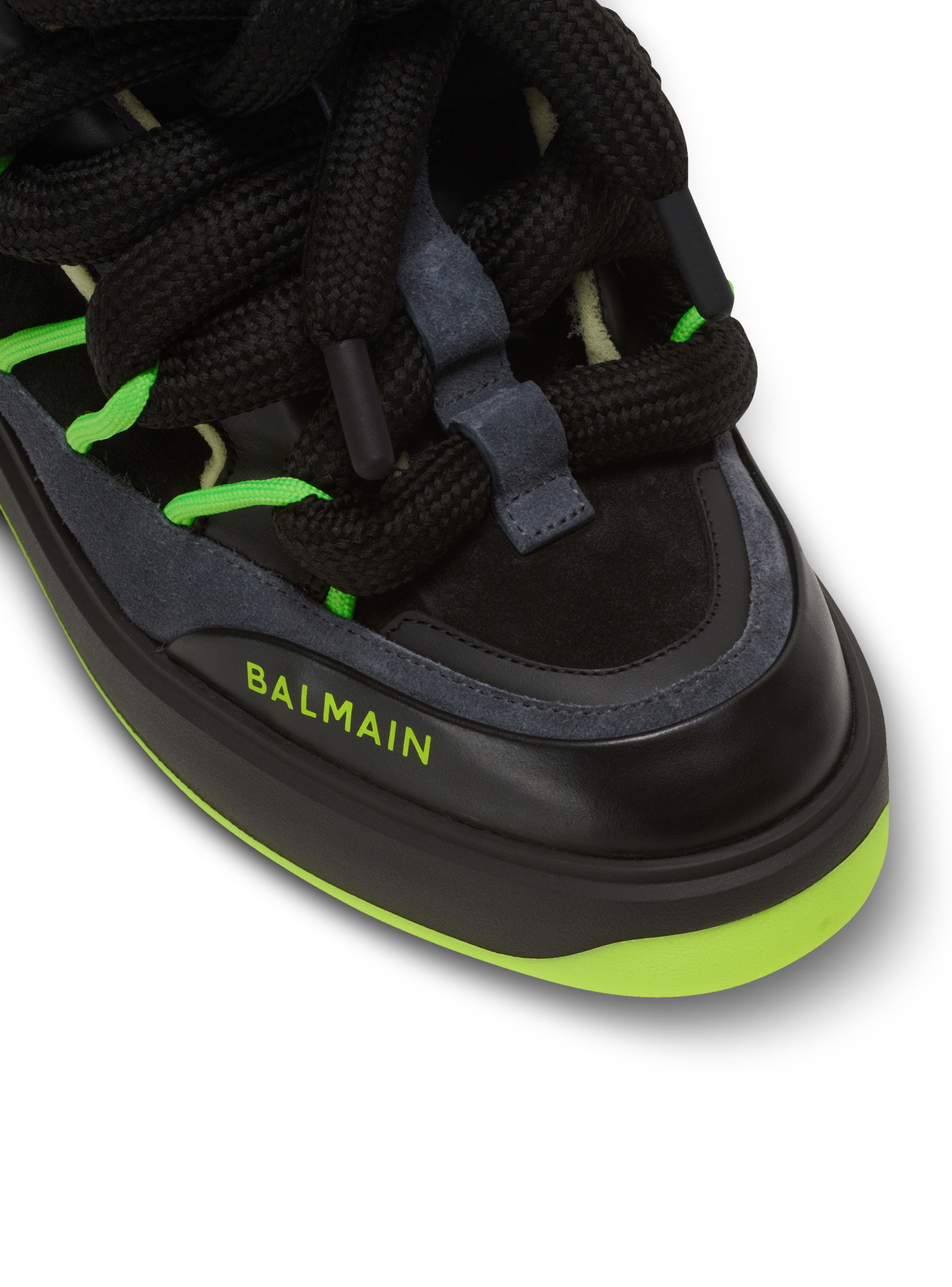 B-Court Puffy Skate sneakers in calfskin and suede - 6
