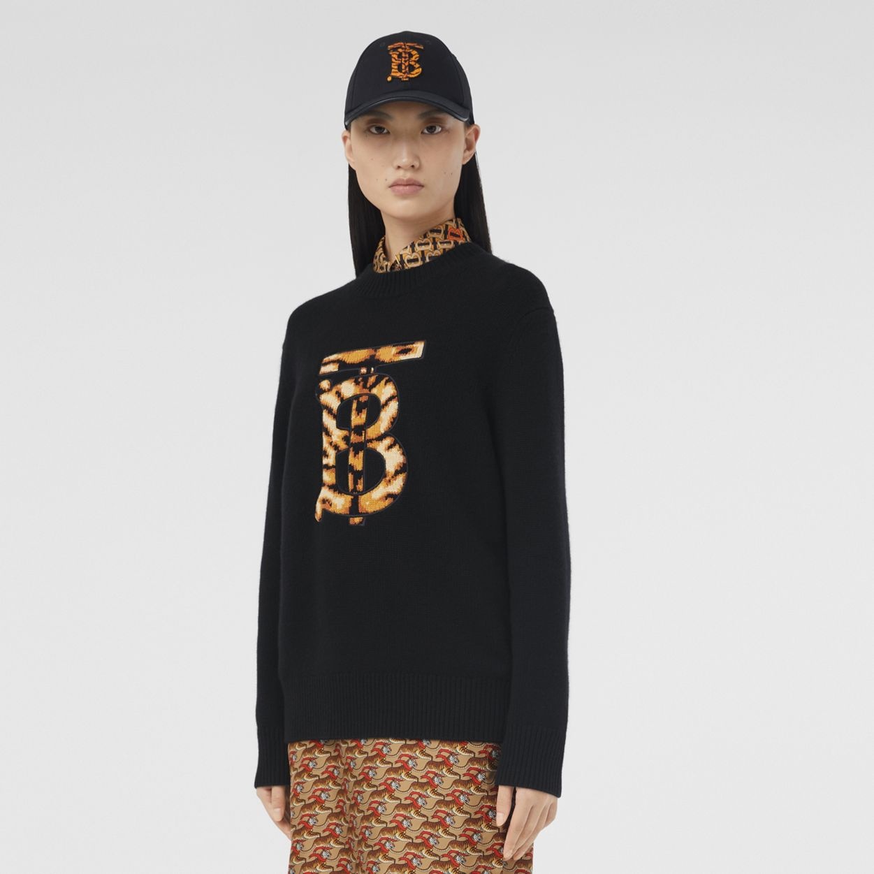 Monogram Motif Cashmere Sweater - 2