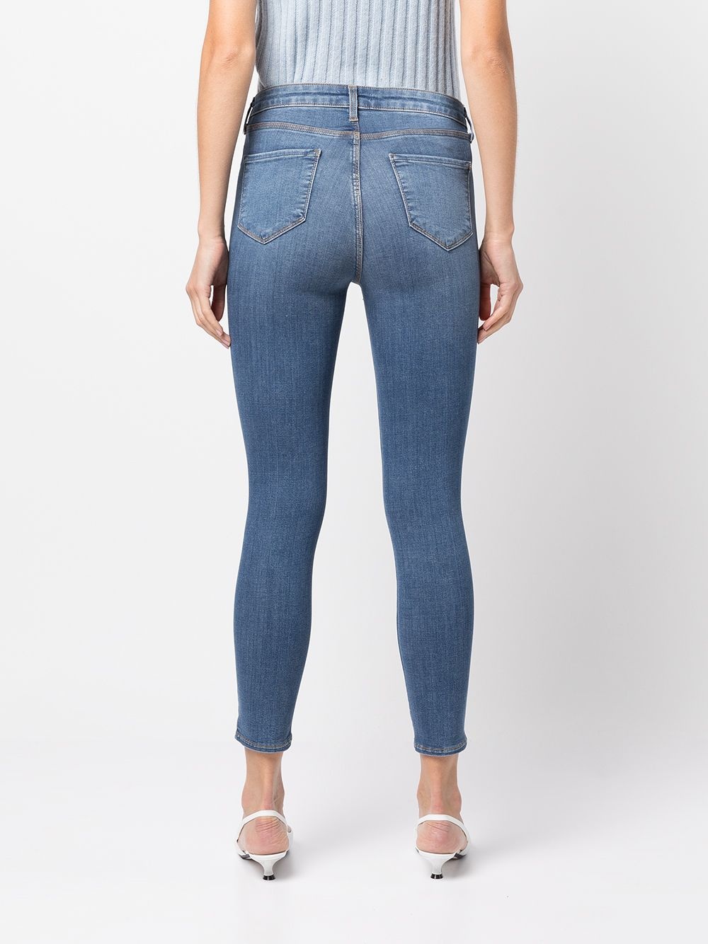 Margot high-rise skinny jeans - 4