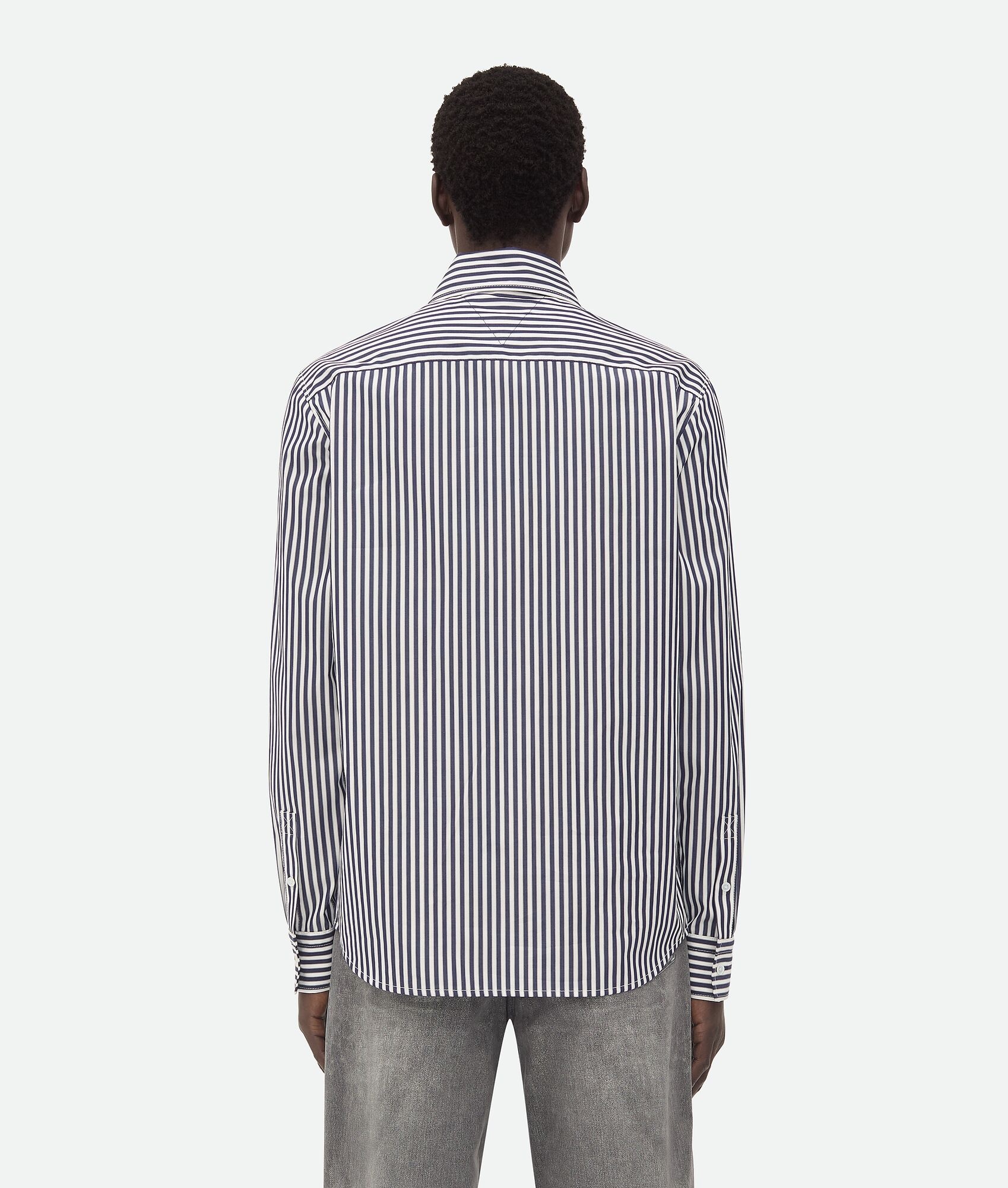 Striped Poplin Shirt - 3