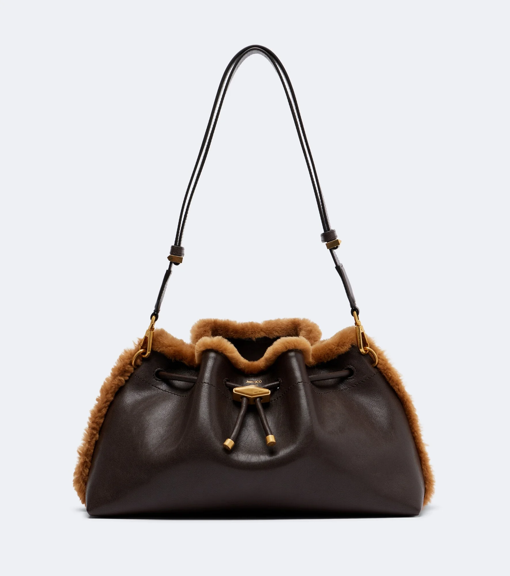 Cinch Medium leather shoulder bag - 1