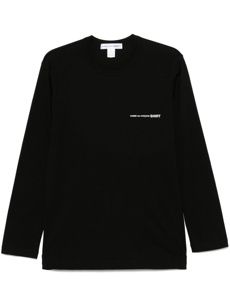 logo-print T-shirt 1