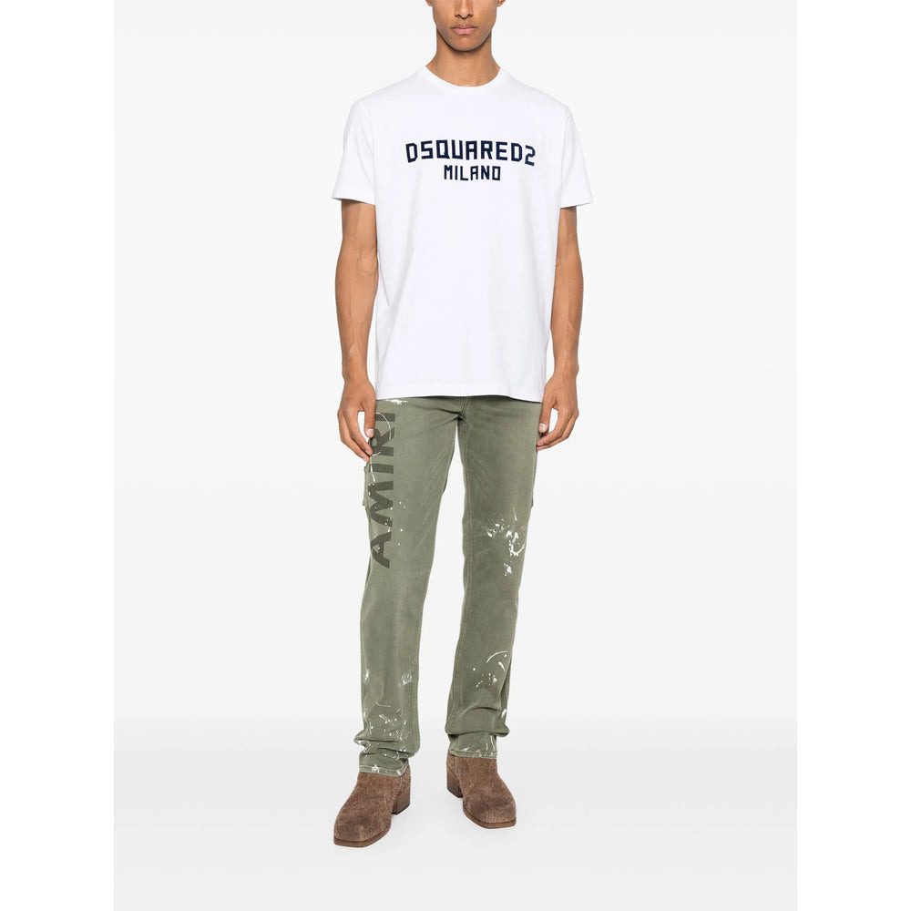 Dsquared2 White T-Shirts & Vests - T-Shirts Men - 4
