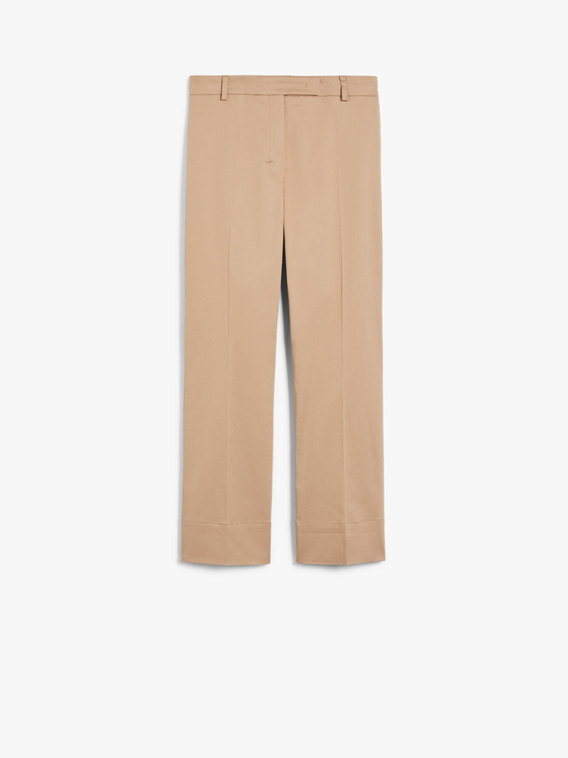 FELICE Skinny satin trousers - 1