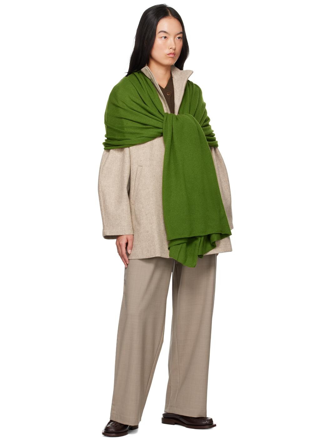 Taupe Virgin Wool Utility Jacket - 4