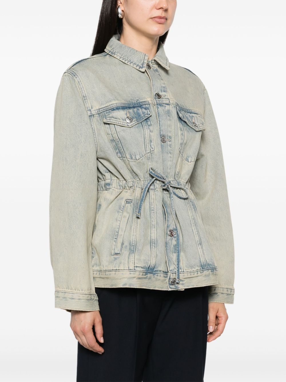 Samaggy bleached denim jacket - 3