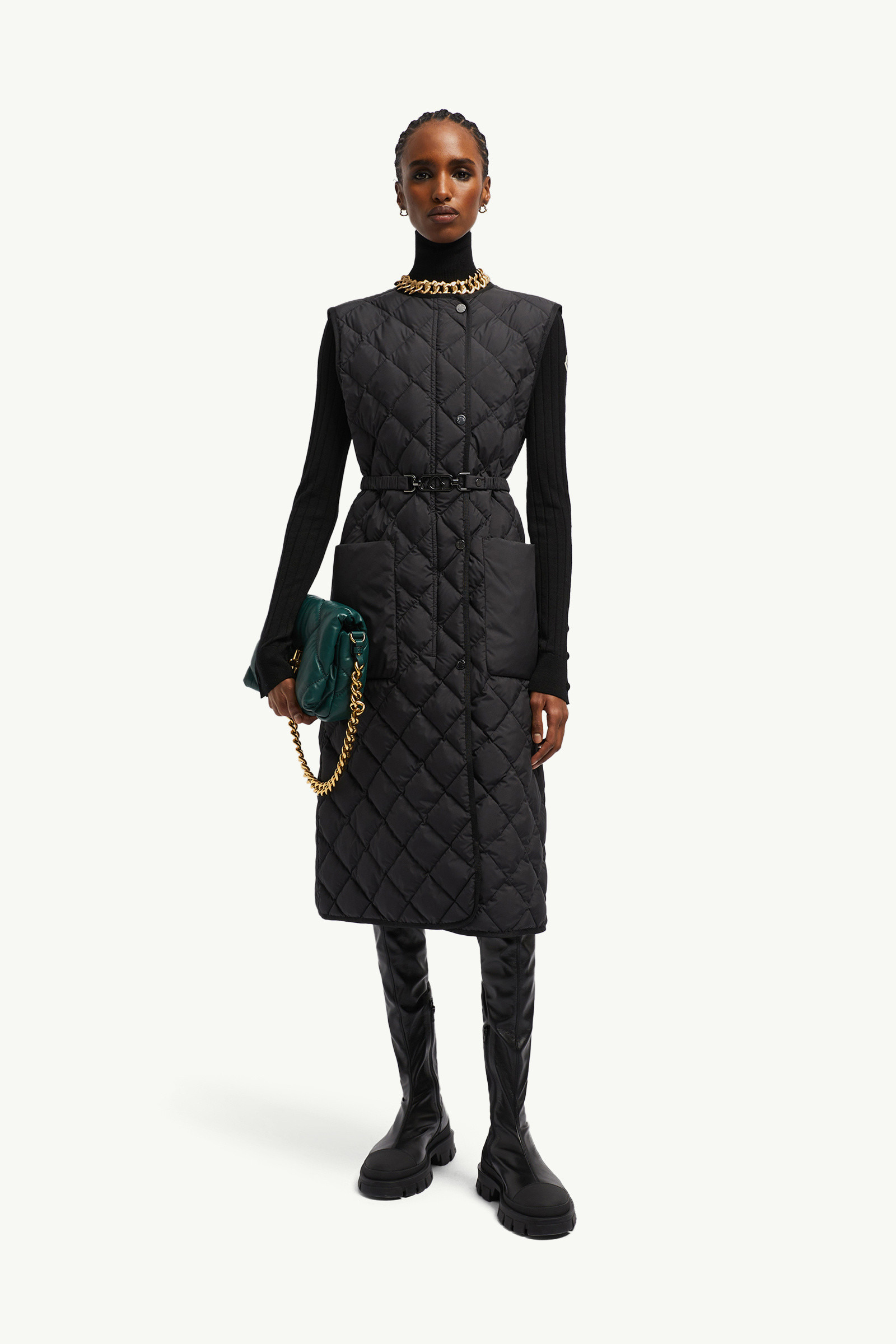 Butor Diamond-Quilted Long Down Vest - 2