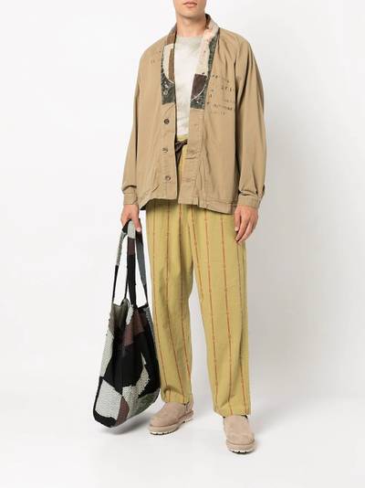 Kapital striped drawstring trousers outlook