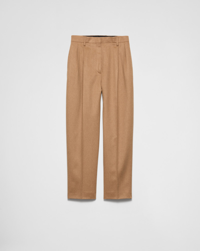 Camel-hair pants 1
