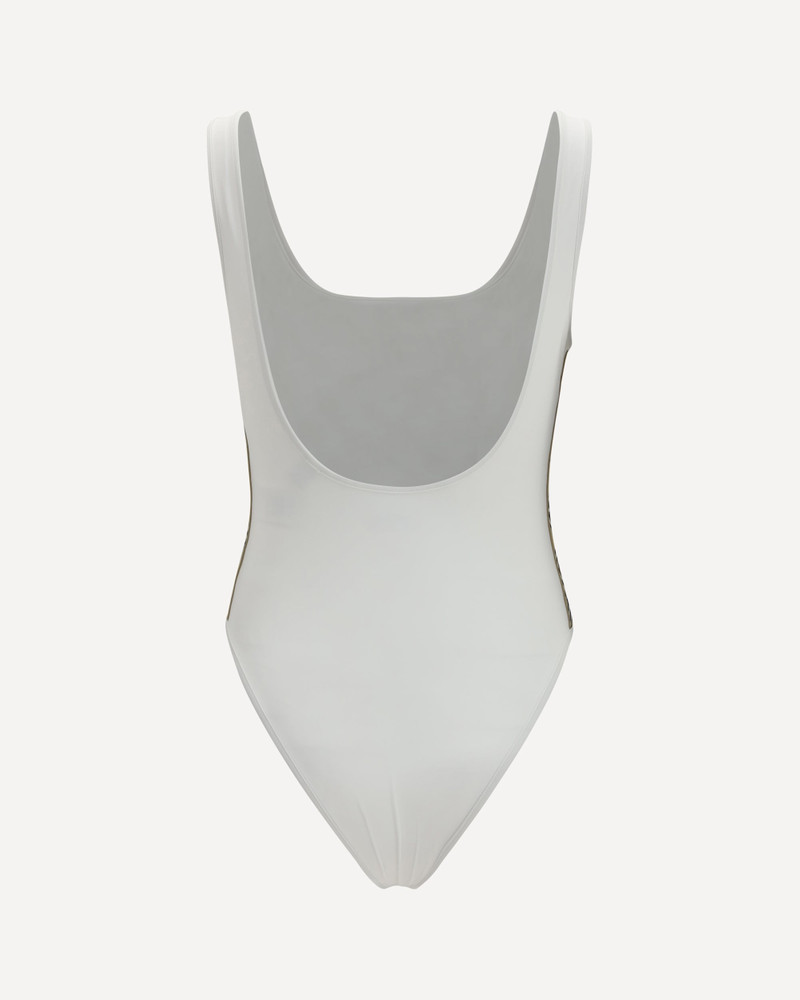 Burberry One-piece Swimsuit with Check trim outlook