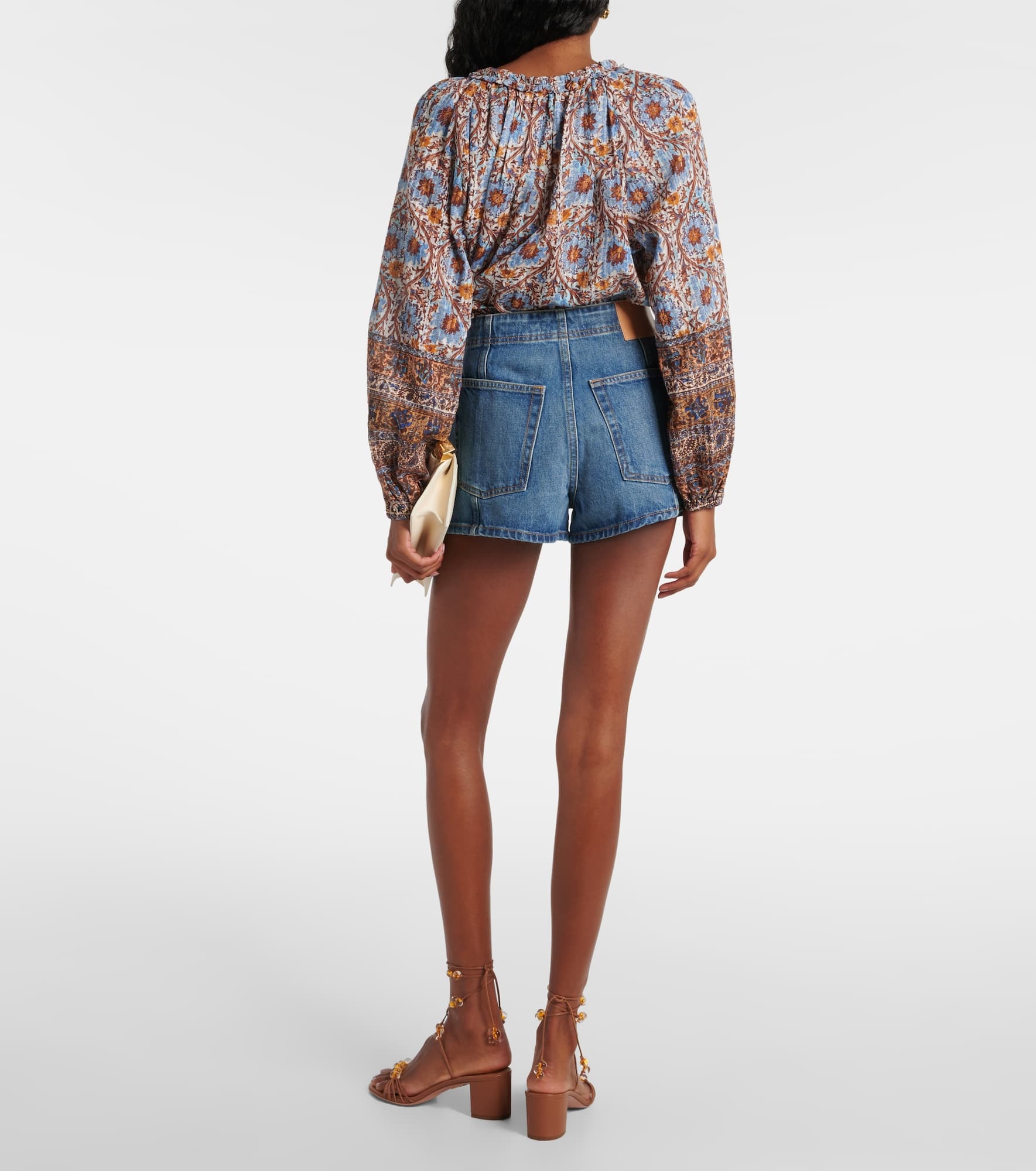 Camille denim shorts - 3