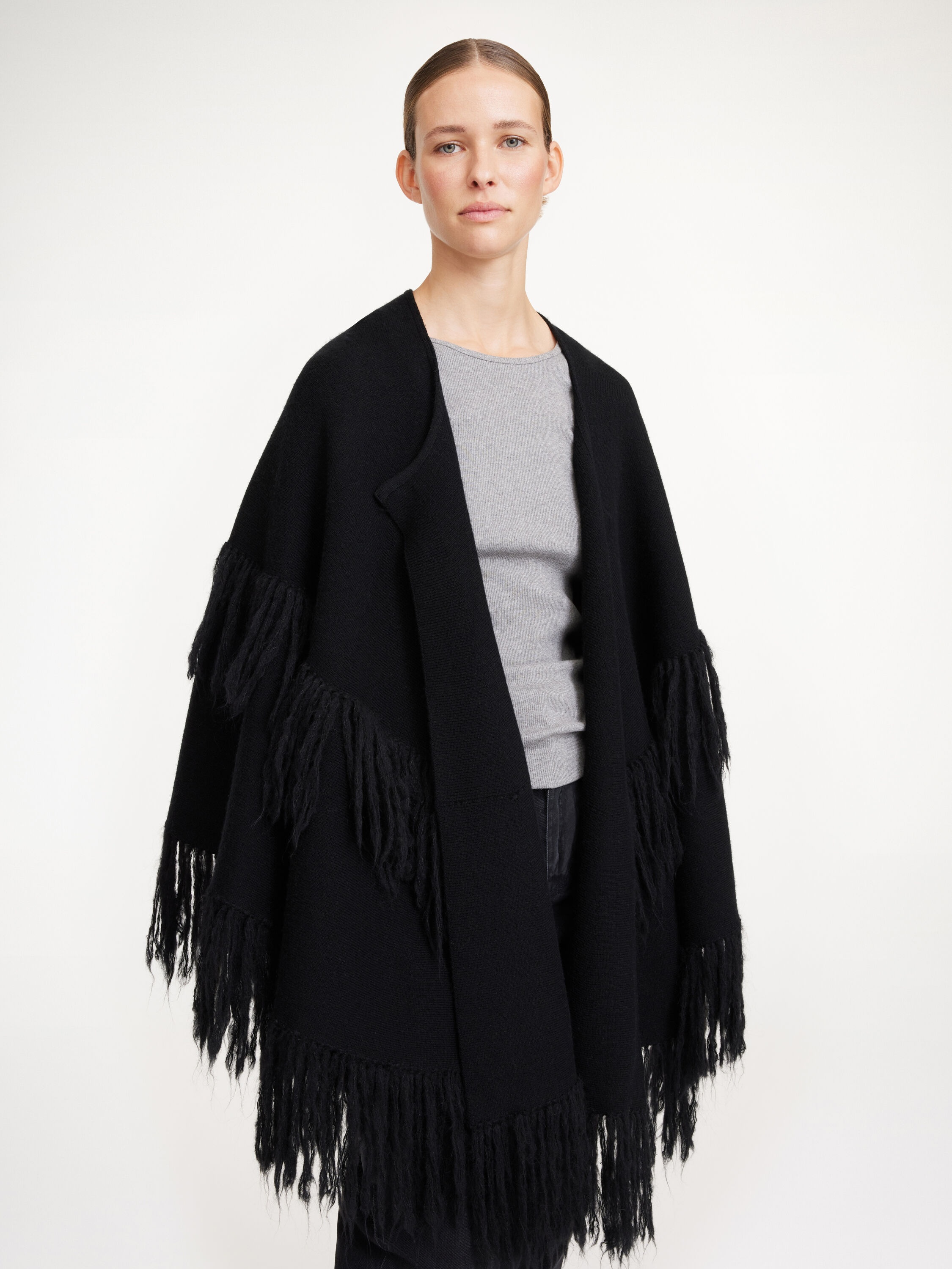 Dixi wool poncho - 4