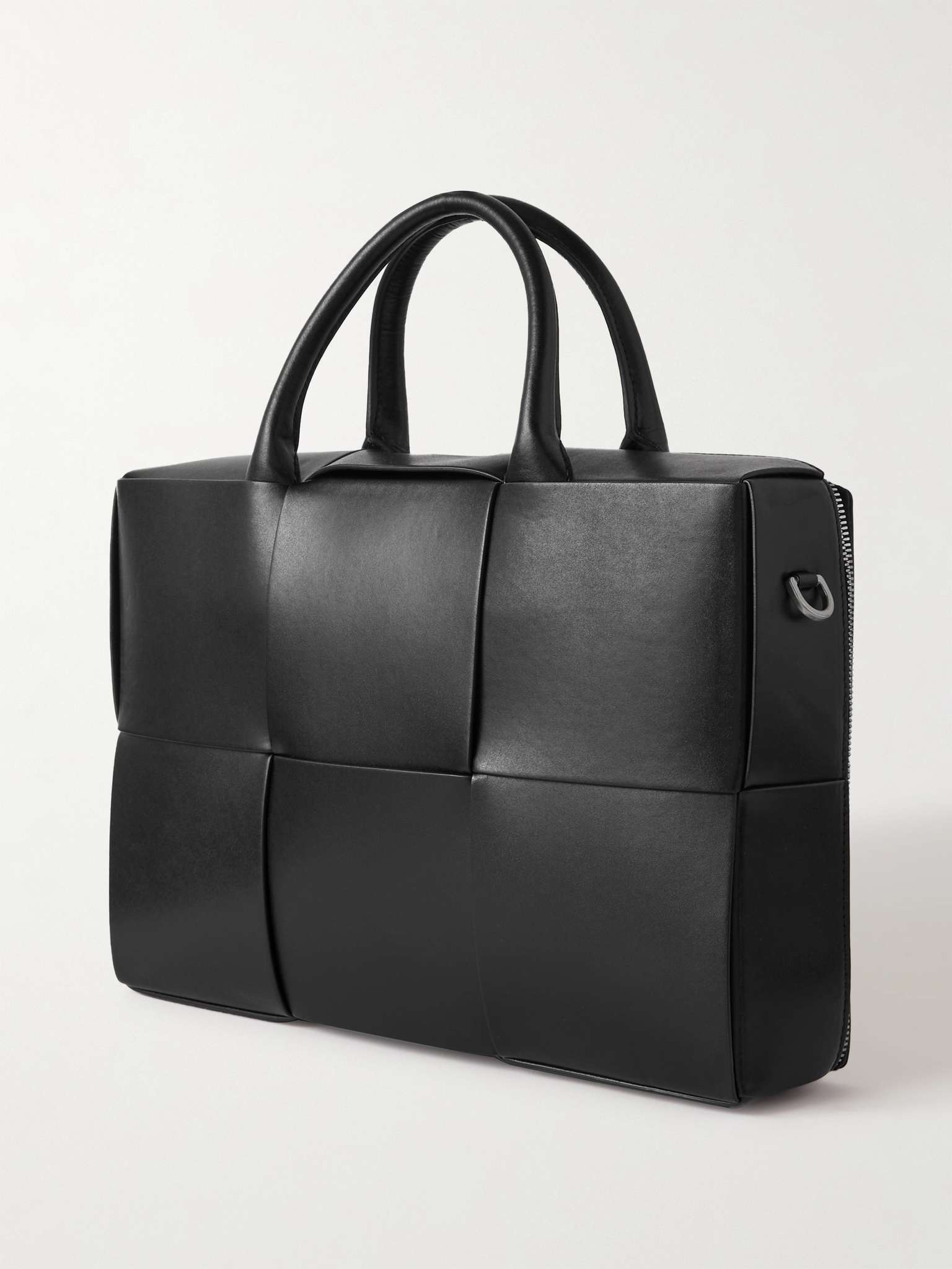 Intrecciato Leather Briefcase - 4