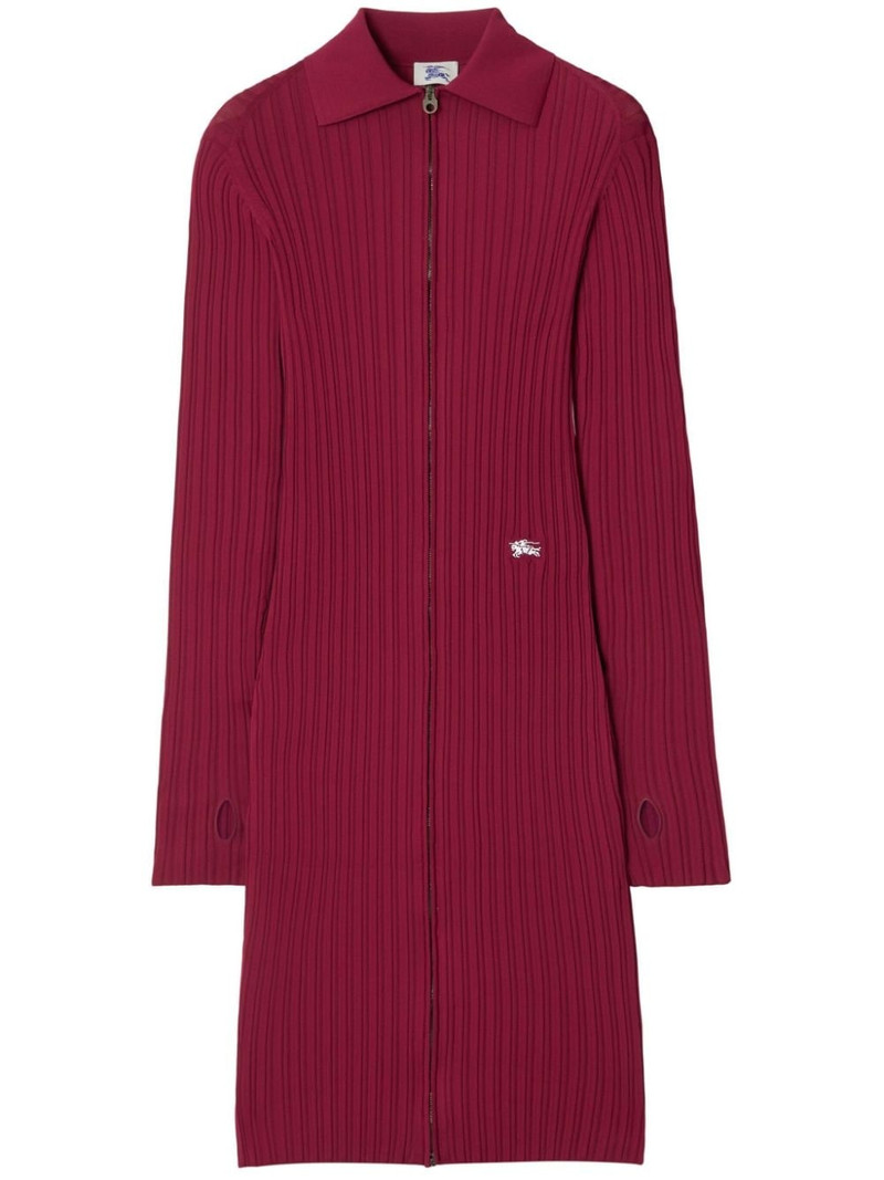 EKD ribbed-knit minidress 1