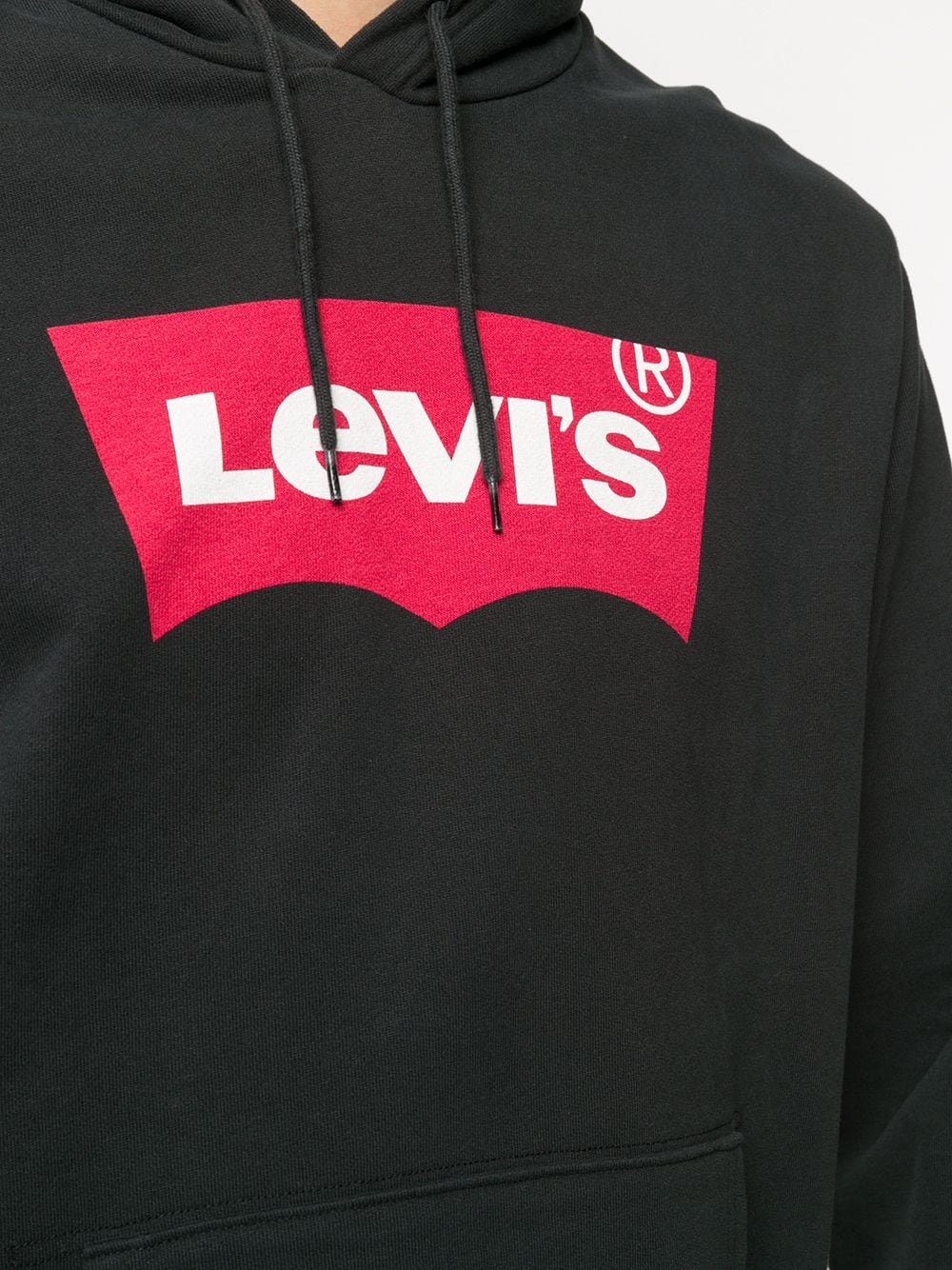 printed logo hoodie - 5