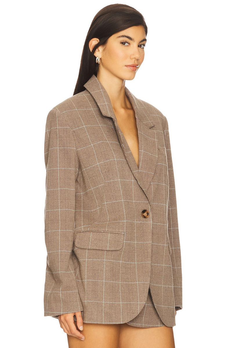 FREE PEOPLE Paper Cut Blazer Pinstripe outlook