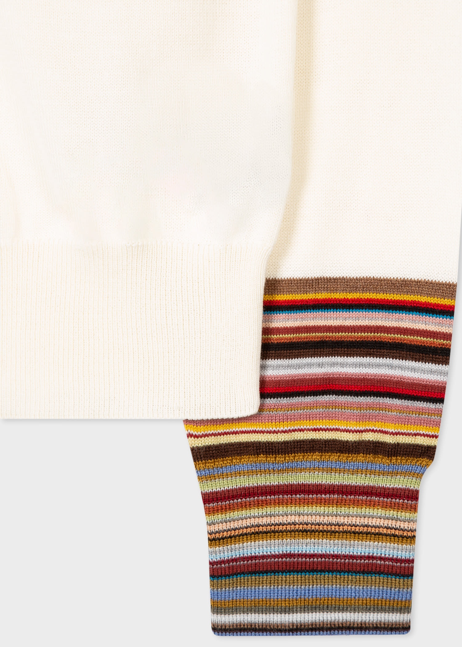 Cardigan With 'Signature Stripe' Cuffs - 3