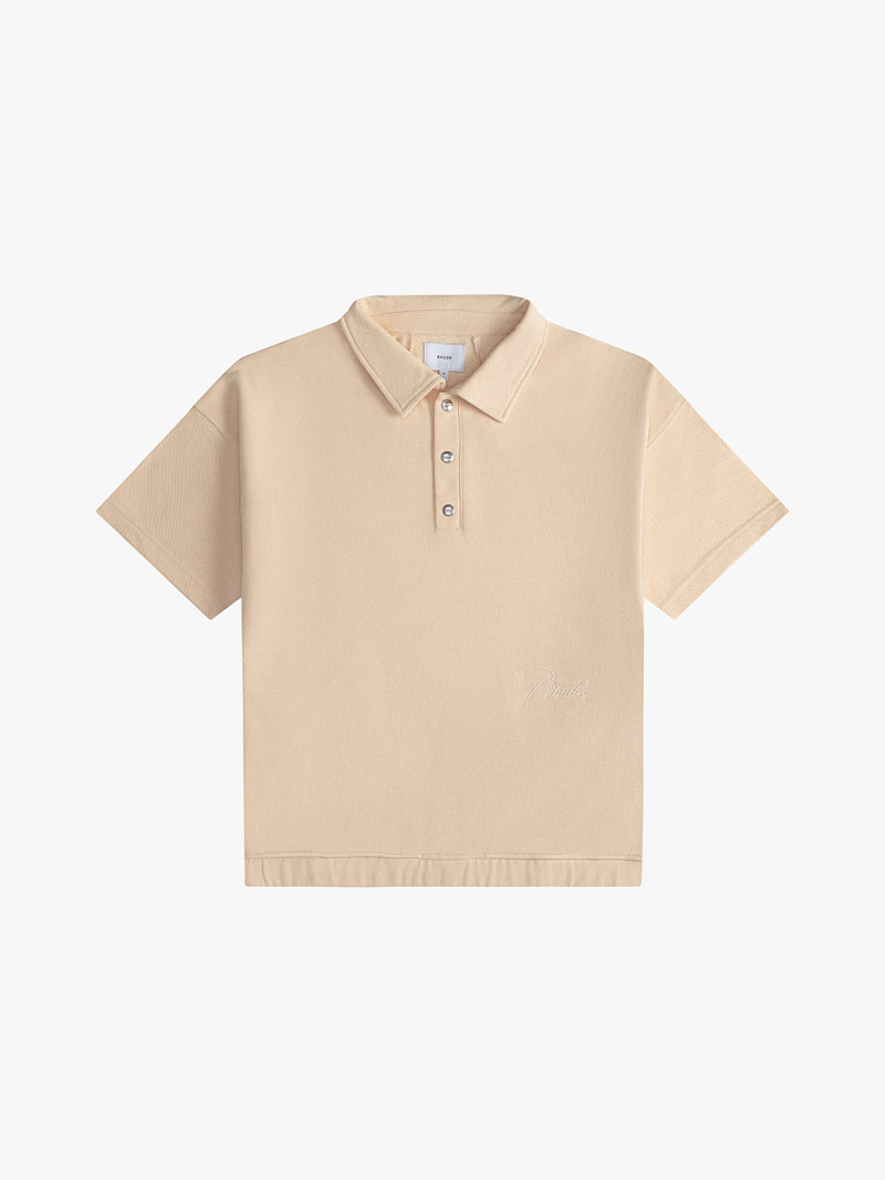 PIQUE SNAP SHORT SLEEVE POLO 1