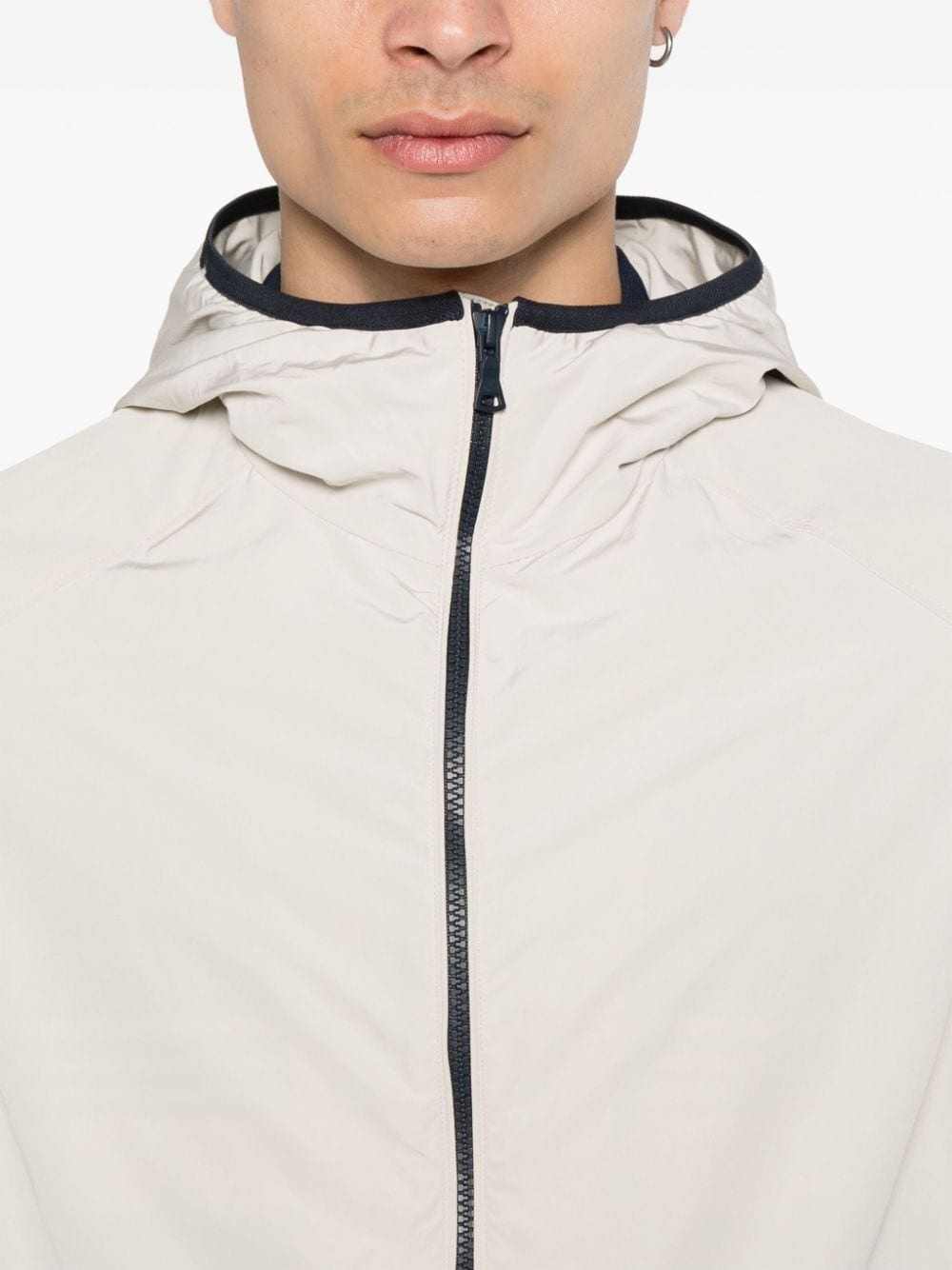 windbreaker hooded jacket - 5