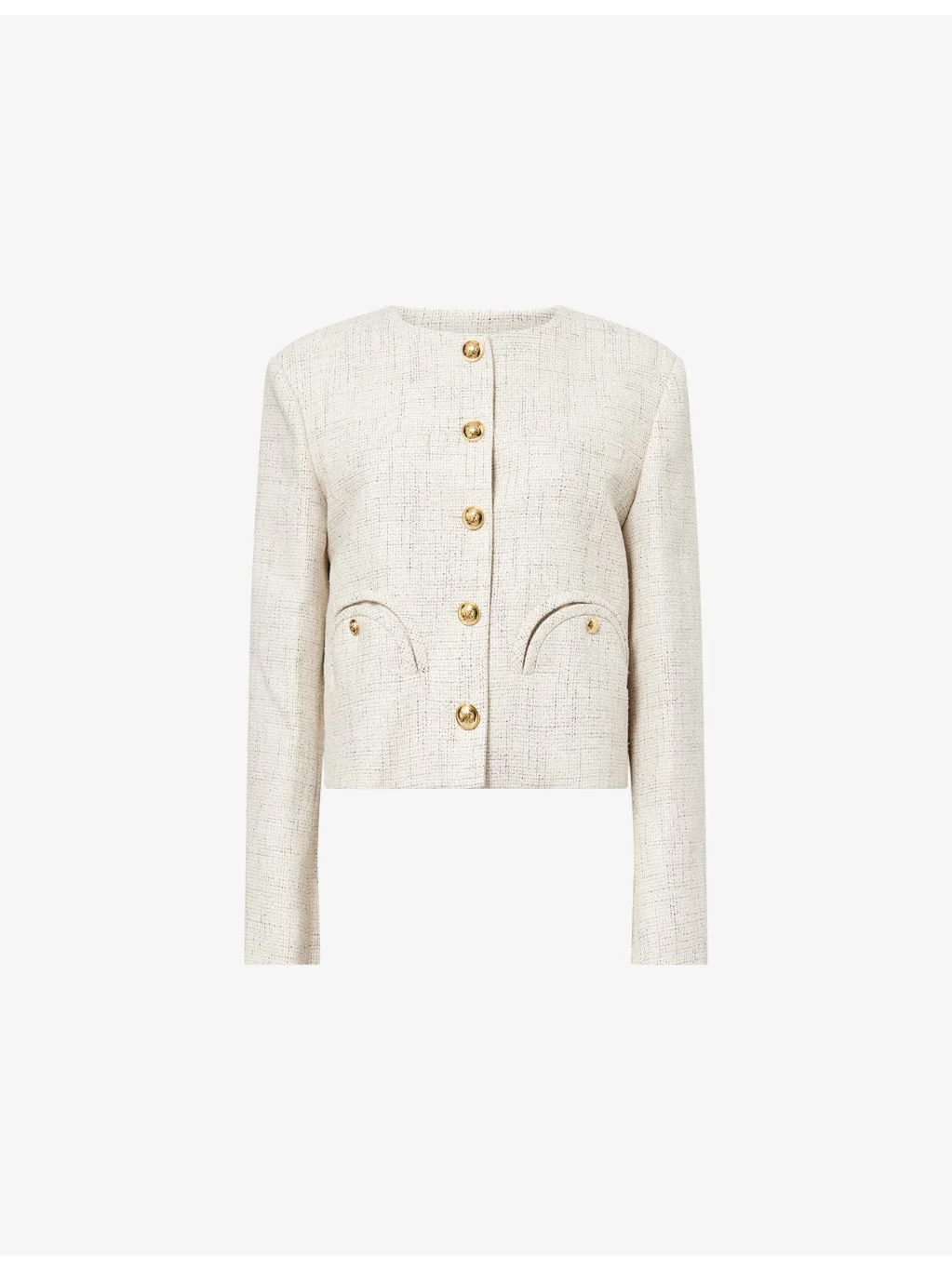 Shamo Bolero Wool-Blend Jacket - 1